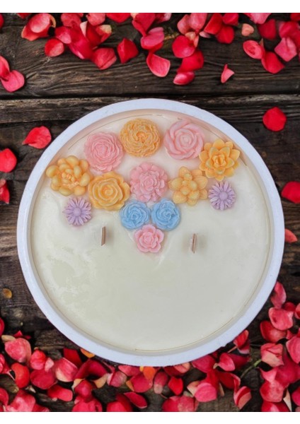 Dekoratif %100 Soya Mum | Özel Tasarım Kaplar | Ev Dekorasyonu, Hediyelik ve Aromaterapi Için Zarif Seçenek fiyatları