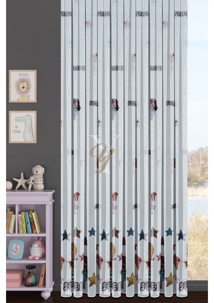 Baskılı Kurşunlu Grek Tül Perde Çocuk S.sürpriz fiyatları