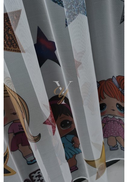 Baskılı Kurşunlu Grek Tül Perde Çocuk S.sürpriz fırsatları