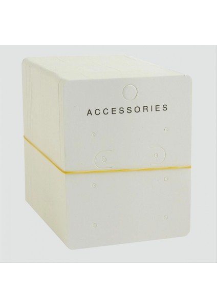 Ieg 6 Delikli Beyaz Lüx Küpe Kartı fiyatları