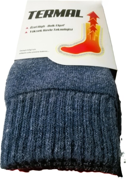 Erkek Termal Havlu Çorap 40-45 Numara 1 Çift modelleri