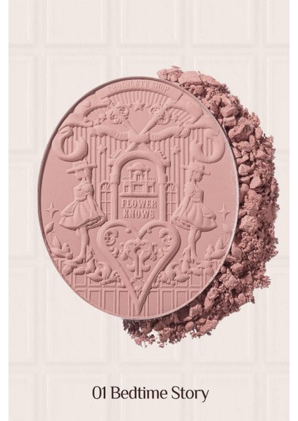 Chocolate Wonder-Shop Embossed Blush Lüks Pudra Allık modelleri