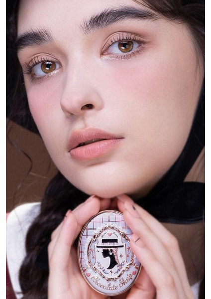 Chocolate Wonder-Shop Embossed Blush Lüks Pudra Allık indirimleri