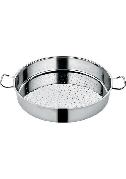 Paslanmaz Çelik Kulplu Endüstriyel Süzgeç 36CM