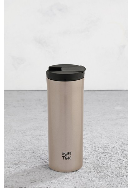 Hometime Silindir Termos Bardak 400 ml Parlak Kum (2 Adet) fiyatları