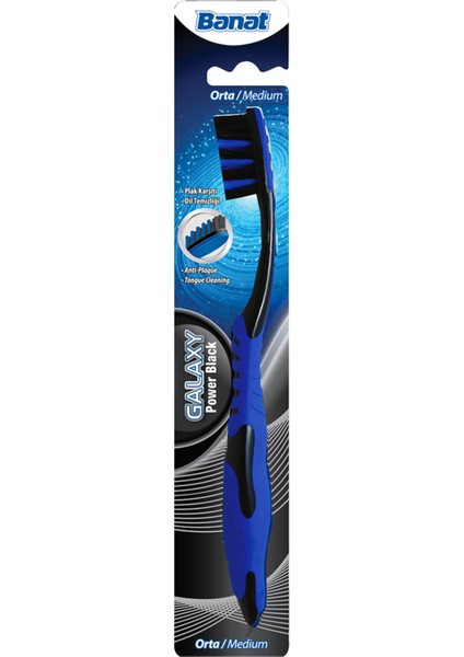 Galaxy Power Black Diş Fırçası