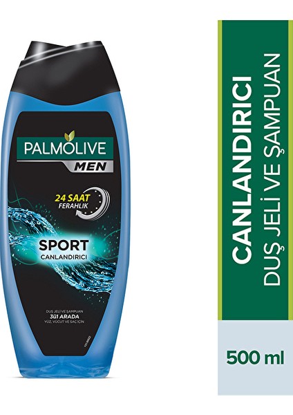 Duş Jeli 500 ml Men Sport (3 Adet)