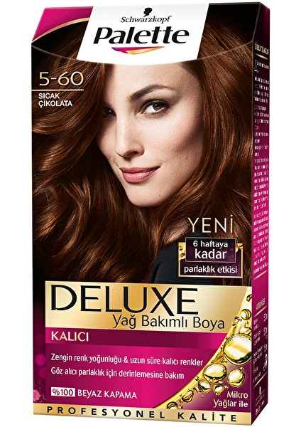 Saç Boyası Kıt 5-60 Sıcak Çikolata (4 Adet)