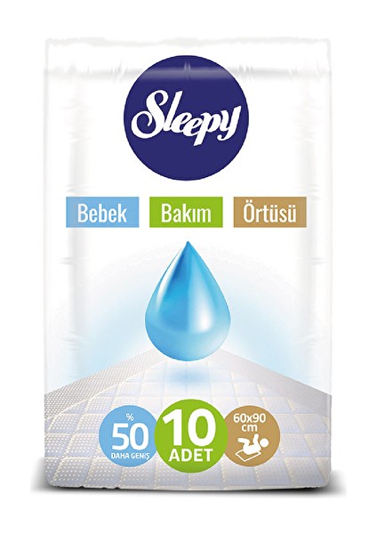 Natural Bebek Bakım Örtüsü 10 Lu (2 Adet)