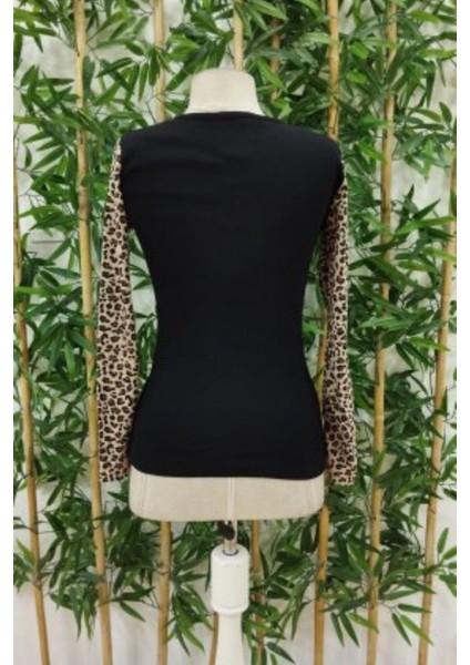 Fermuarlı Cep ve Düğme Detay Kaşkorse Bluz Siyah indirimleri