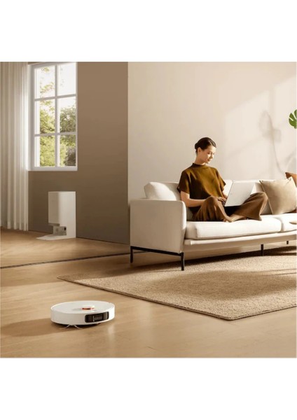 Robot Vacuum X20 Plus Çöp Istasyonlu Akıllı Robot Süpürge