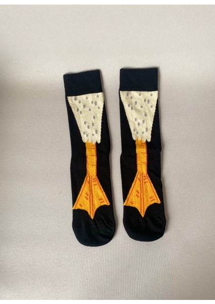Ördek Ayağı Desenli Unisex Soket Çorap (1 Çift) – Eğlenceli Funny Socks Premium Kalite indirimleri