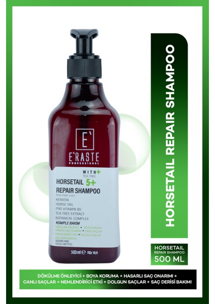 Horsetaıl 5+ Bakım Şampuanı 500ML