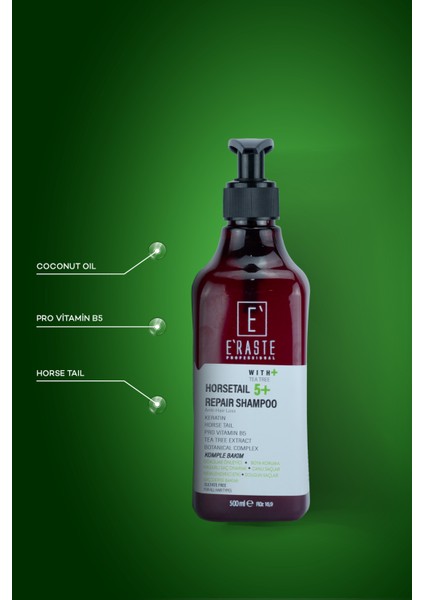 Horsetaıl 5+ Bakım Şampuanı 500ML modelleri