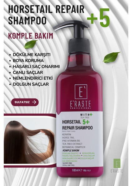 Horsetaıl 5+ Bakım Şampuanı 500ML indirimleri