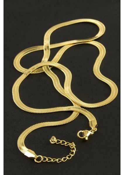 Italyan Zincir Çelik Kolye 60 cm