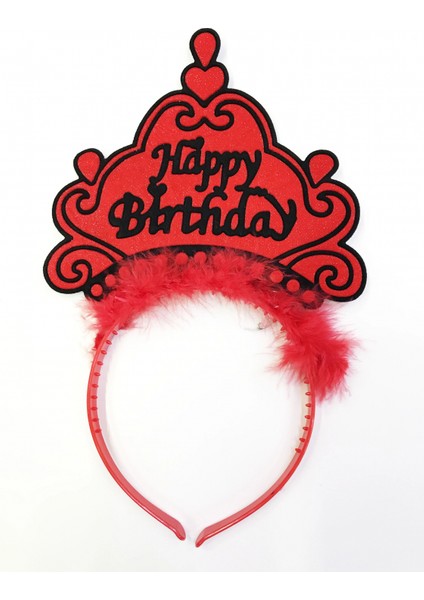 Ieg Happy Birthday Yazılı Neon Renk Taç 12 Adet fiyatları