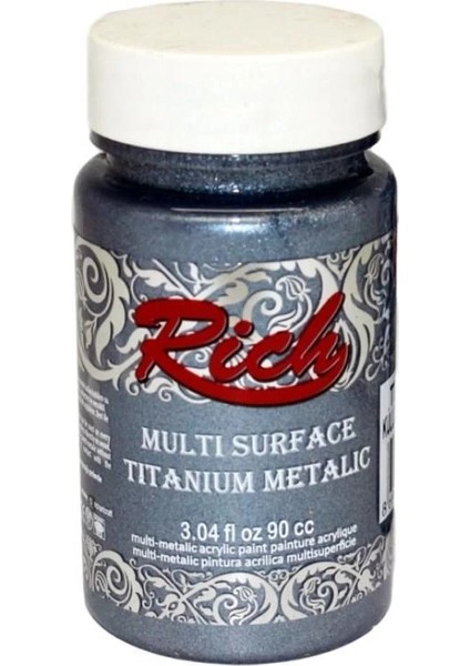 Rich Multi Surface Titanium 2578 Küllü Mavi Metalik 90 cc