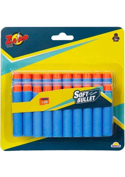 Zapp 20'li Yedek Sünger Dart fiyatları