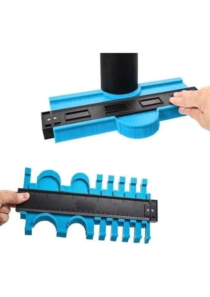 Kontur Ölçüm Cihazı Ahşap Fayans Şekillendirme Kalıbı 24 cm fiyatları