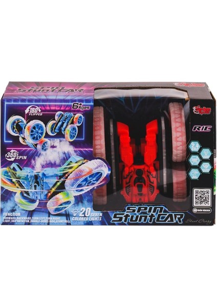 Hg-4-45 Kumandalı Işıklı Buharlı Stunt Spin Araba -Vardem Oyuncak fiyatları