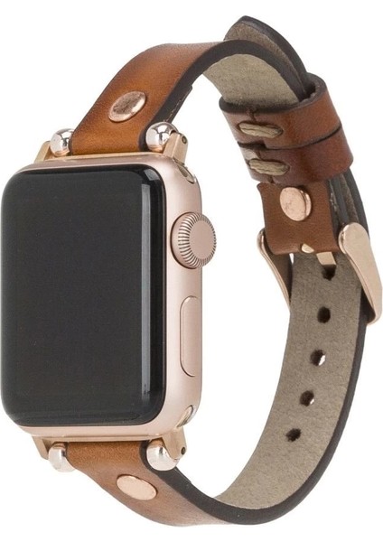 Apple Watch Uyumlu Deri Kordon 42-44-45MM Rg RST2EF indirimleri