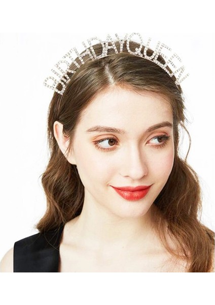 Birthday Queen Yazılı Kraliçe Taç fırsatları