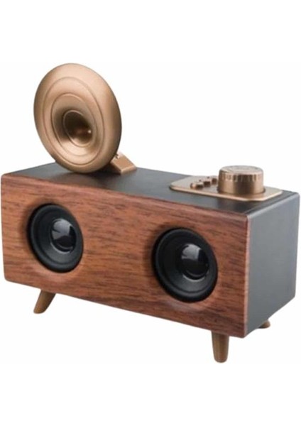 Bluetooth Nostalji Speaker Radyo Gramofon Ahşap Renk Vintage - ME001W-51VED3 modelleri