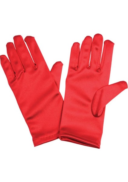 Kırmızı Renk Likralı 23 Nisan 29 Ekim 19 Mayıs Gösteri Bando Eldiveni 10 Çift ( 20 Adet ) (52 fiyatları