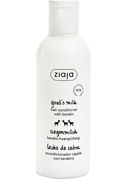 Keçi Sütü Saç Kremi 200 ml (3 Adet)