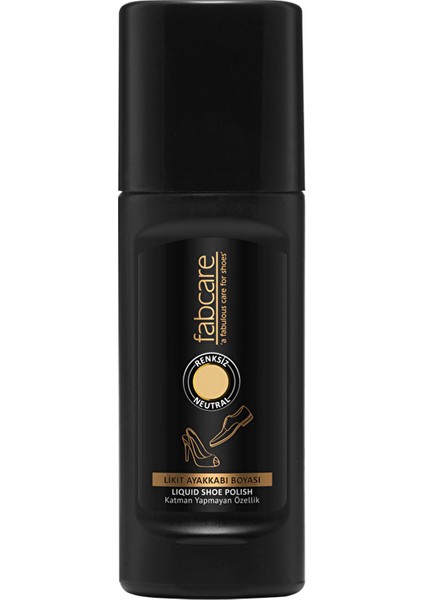 Fabcare Ayakkabı Boyası Likit Naturel (3 Adet)