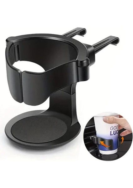 Nissan Pulsar 2014-2015-2016-2017 Araç Bardak Tutucu Ayarlanabilir – Abs Malzeme, Kaymaz Pedli, Havalandırma Klipsli, 93X73X86MM Paralel Havalandırma Çıkış Için Uyumludur