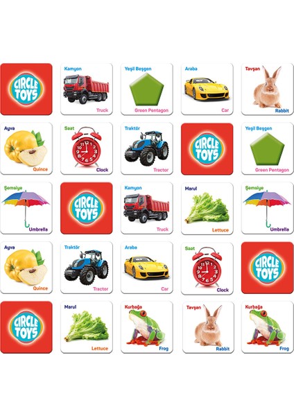 Match Up Eşleştirme Kartları modelleri