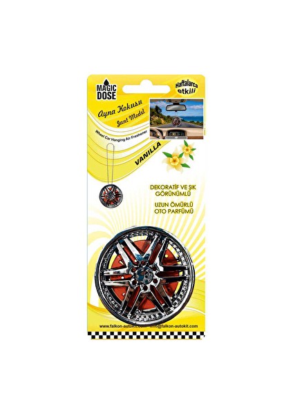 Jant Oto Kokusu Vanilya (5 Adet)