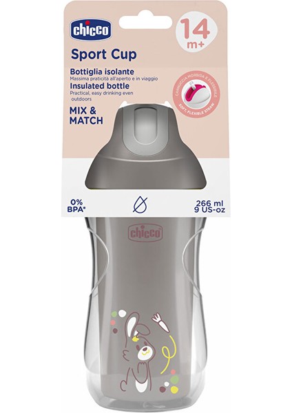 Isı Yalıtımlı Pipetli Su Matarası 14+ Ay 266 ml Unisex (5 Adet) modelleri