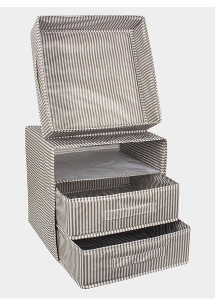 3 Bölmeli Çekmece , Çok Amaçlı Organizer - Çorap Çamaşır Organizer - Masa Üstü Düzenleyici modelleri