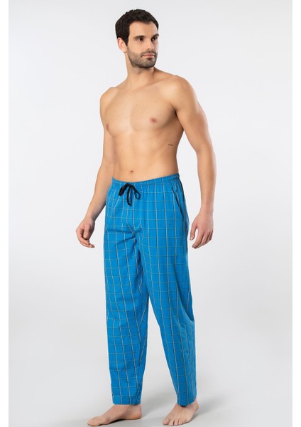 Erkek Dokuma Pijama Tek Alt 2240/MAVI 3 fiyatları