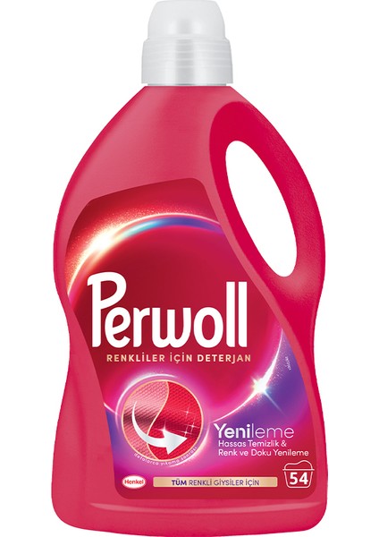 Sıvı Bakım Deterjanı Renkliler 54 Yıkama 2970 ml (2 Adet) fiyatları