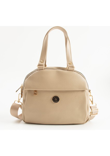 Yumuşak Çok Gözlü Geniş Hacim Hafif Yapı Kadın El ve Omuz Çantası fırsatları