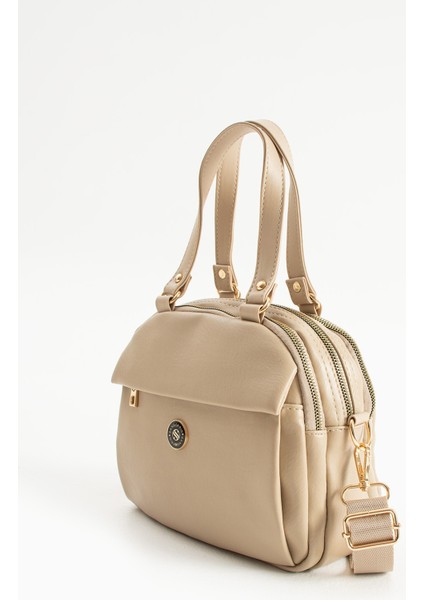 Yumuşak Çok Gözlü Geniş Hacim Hafif Yapı Kadın El ve Omuz Çantası indirimleri