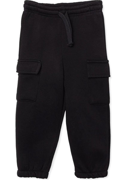 Erkek Bebek Eşofman Alt Elastanlı Üç Iplik Lastikli Paça