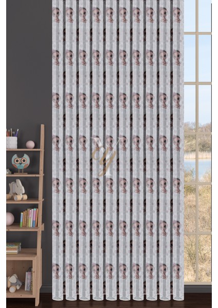 Baskılı Kurşunlu Grek Tül Perde Çocuk Bebek fiyatları