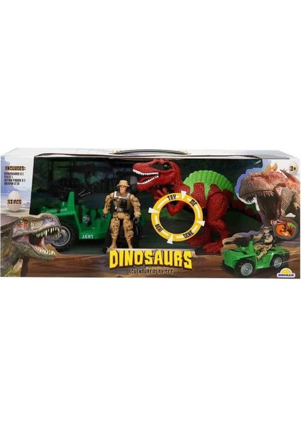 Dinosaurs Dinozor Yakalayıcı Oyun Seti 13 Parça
