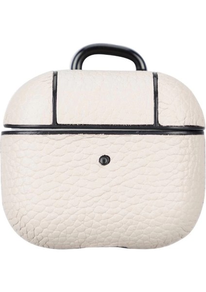 Apple Airpods 3.nesil Uyumlu Deri Kılıf Juni Erc3 Bej fiyatları