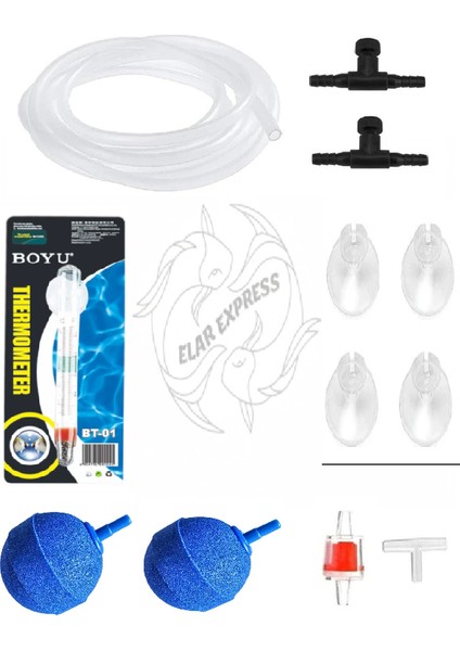 5 Metre Akvaryum Hava Seti