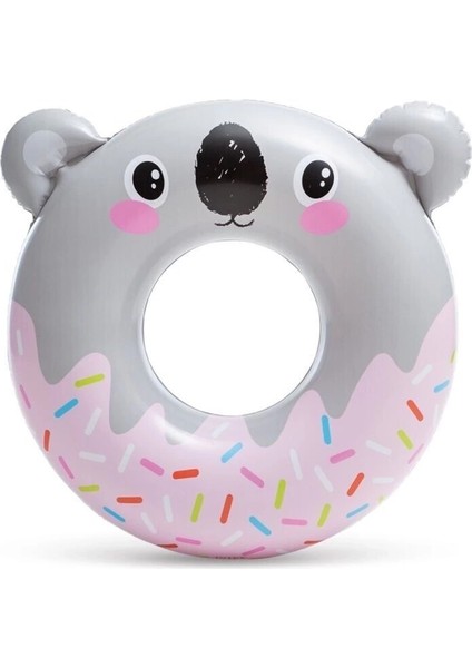 IS59266 Intex Sevimli Hayvanlar Figürlü Simit 8+ Yaş - 1 Adet Stokta Olan Gönderilir indirimleri