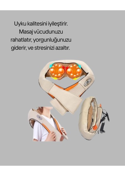 4D Yoğurma Teknolojili Masaj Cihazı-Boyun Omuz için uygun modelleri