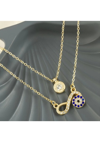 Ieg Sonsuzluk Nazar Yeni Sezon Ikili Kolye