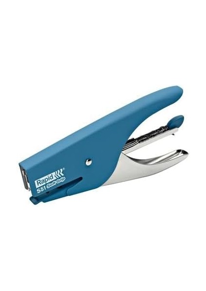 Zımba Pens Tipi Soft S51-12 Sayfa Kapasiteli, Mavi