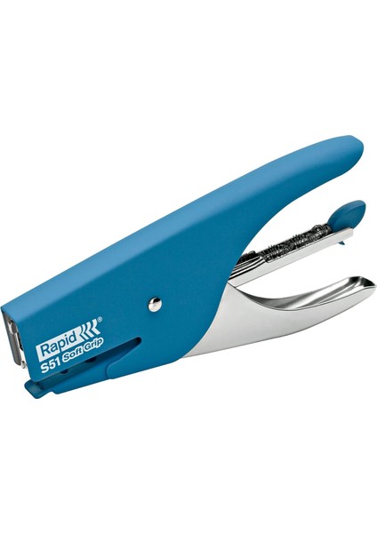 Zımba Pens Tipi Soft S51-12 Sayfa Kapasiteli, Mavi fiyatları